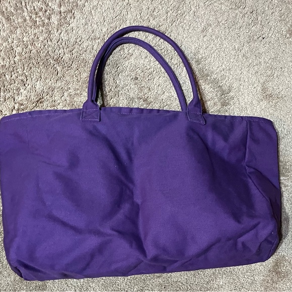 Glam-Aholic ATHLETIC CANVAS TOTE - Picture 5 of 6